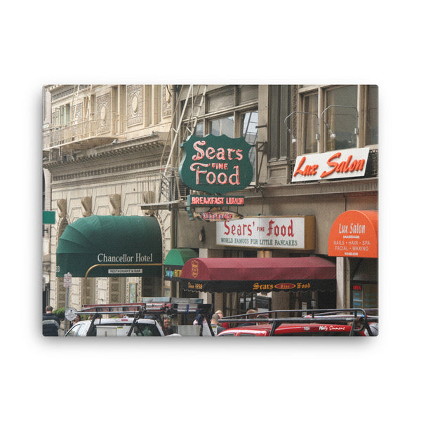 Sears in San Francisco - Original Photo on Canvas by Holly Simmons