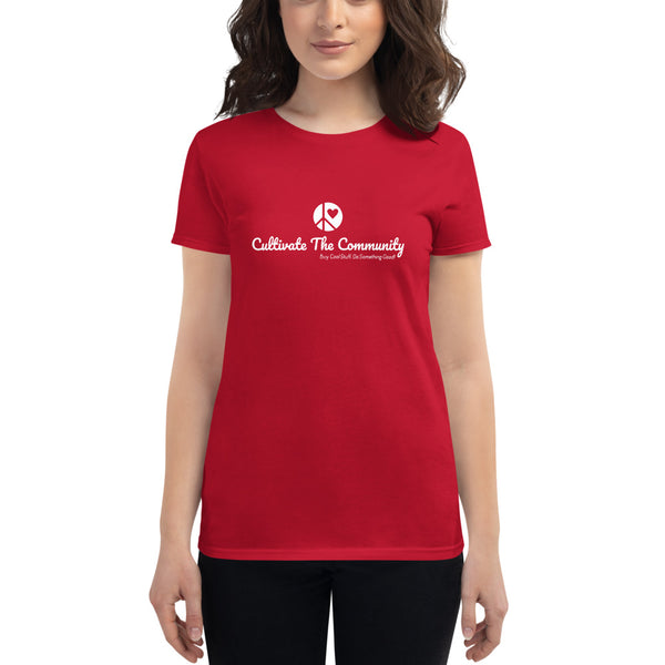 Women's short sleeve t-shirt with CTC logo