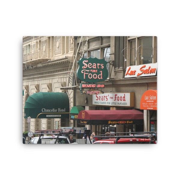 Sears in San Francisco - Original Photo on Canvas by Holly Simmons